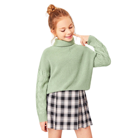 Cambria Sweatshirt in Mint by Raised